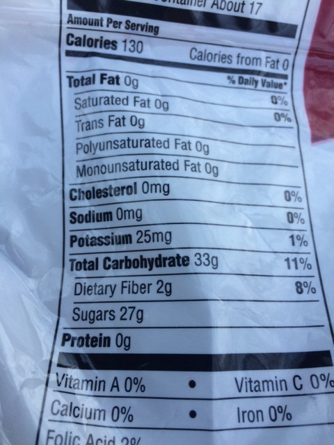 how to read nutrition labels