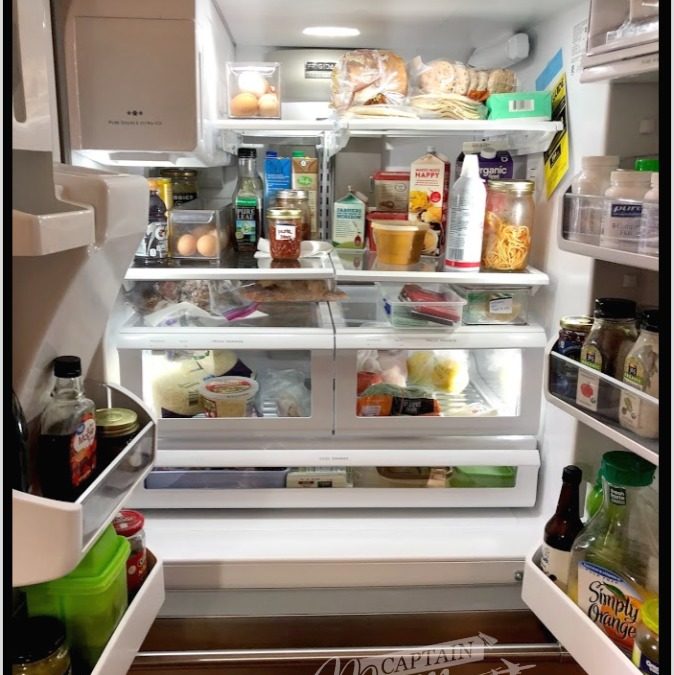 How to organize meals in the refrigerator