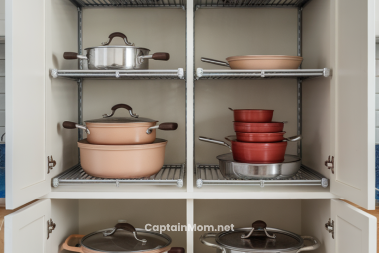 small kitchen organization