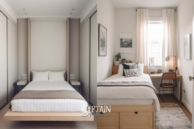 Tiny Bedroom with a Queen Bed