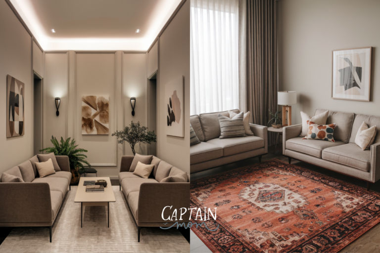 Small Living Room With Two Sofas