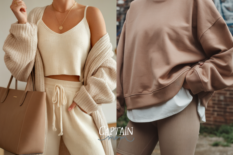 Neutral Lounge Outfits for Women