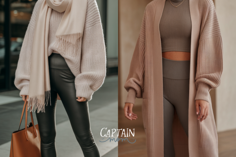 Sweater and Leggings Outfits